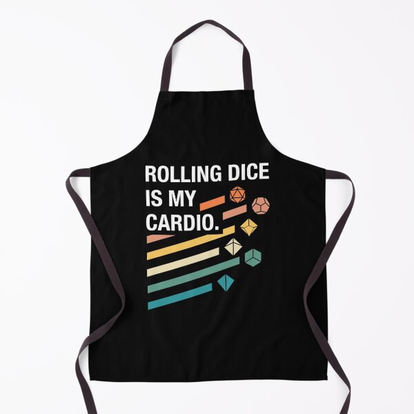 Item preview, Rolling Dice is My Cardio - Funny RPG Quotes designed and sold by pixeptional.