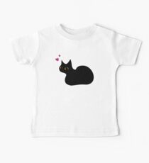 Lucky Black Cat Baby Tee