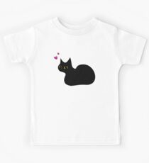Lucky Black Cat Kids Tee