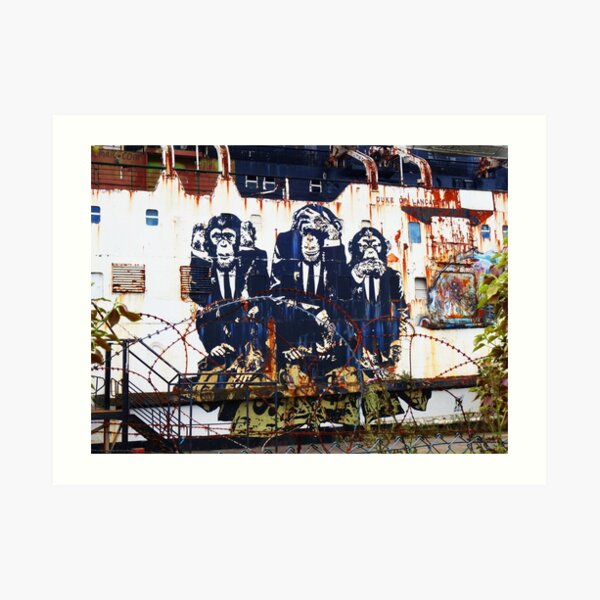 See, Hear, Speak no Evil Art Print