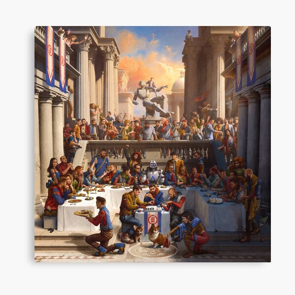 Sam Spratt Everybody Album Cover Final Crop "LOGlC" Canvas Print