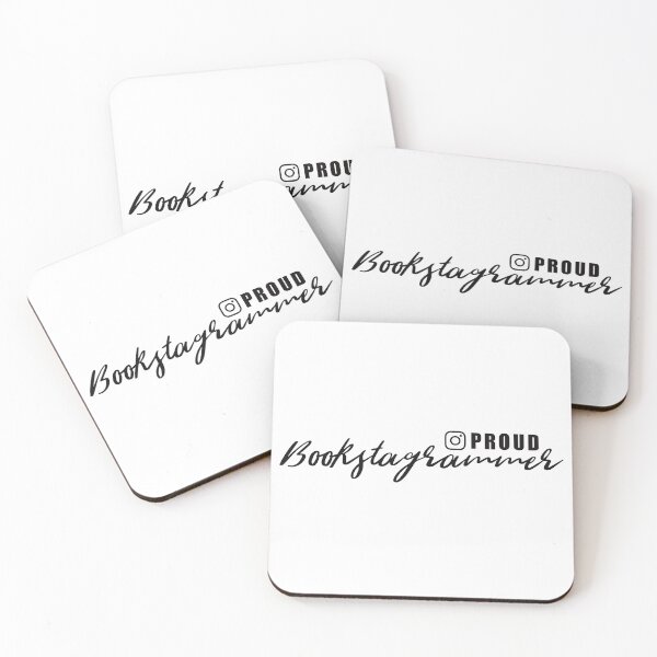 Item preview, Proud Bookstagrammer | Black Writing designed and sold by BookishWoo.