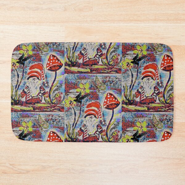 Item preview, Gnome and Flowers designed and sold by EloiseArt.