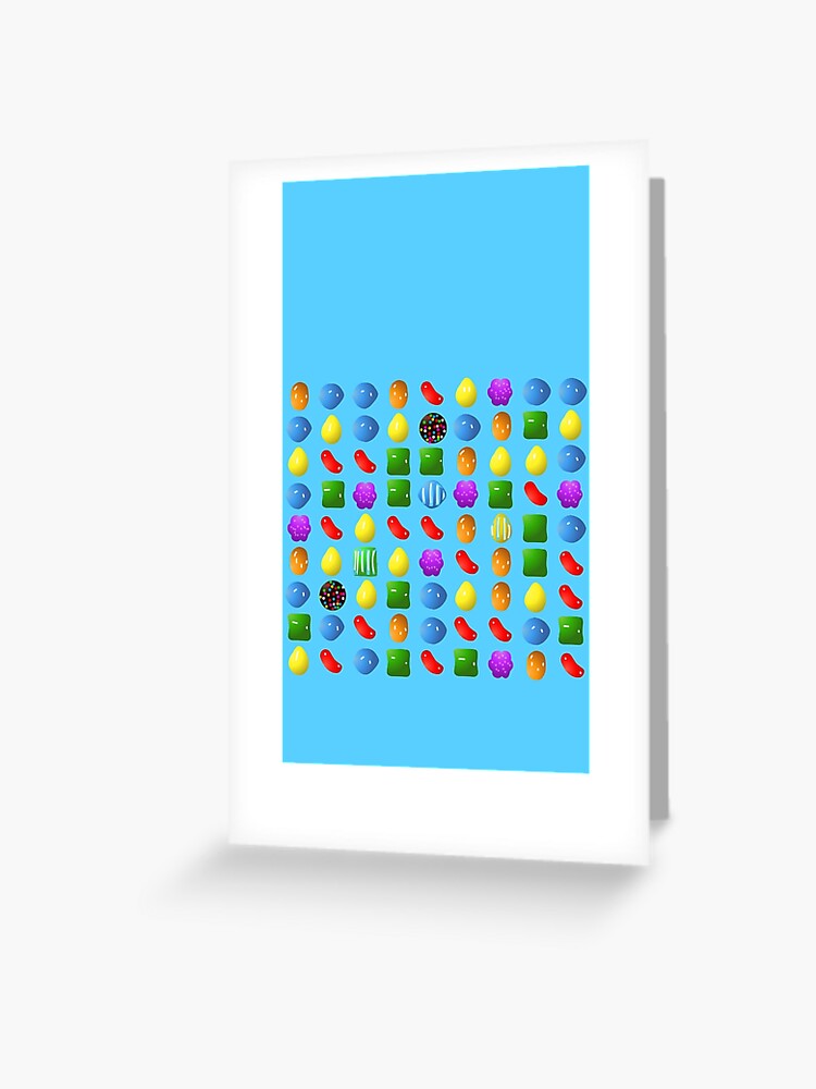 Candy Crush Rainbow Candy  Greeting Card for Sale by km83