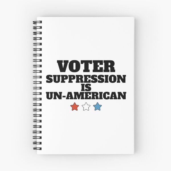 Item preview, Voter Suppression Is Un-American - Bigger Black Text designed and sold by Chubuter.