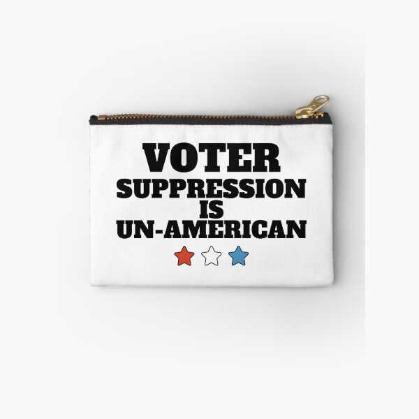 Item preview, Voter Suppression Is Un-American - Bigger Black Text designed and sold by Chubuter.