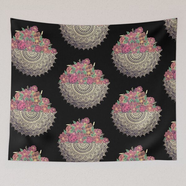 Item preview, Flower Mandala  designed and sold by FlowingPencil.