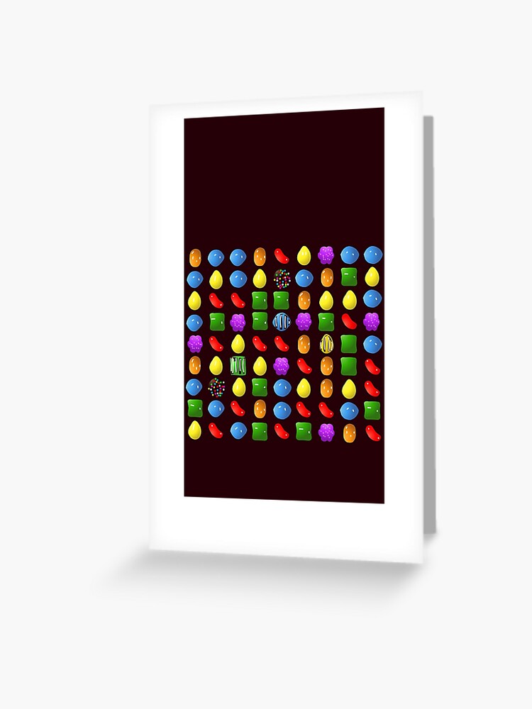 Candy Crush Rainbow Candy  Greeting Card for Sale by km83