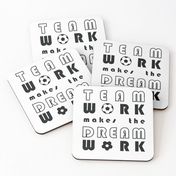 Item preview, Teamwork Makes The Dreamwork (White) designed and sold by Jackshun.