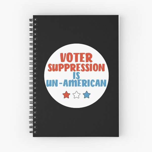 Item preview, Voter Suppression Is Un-American - White Circle designed and sold by Chubuter.