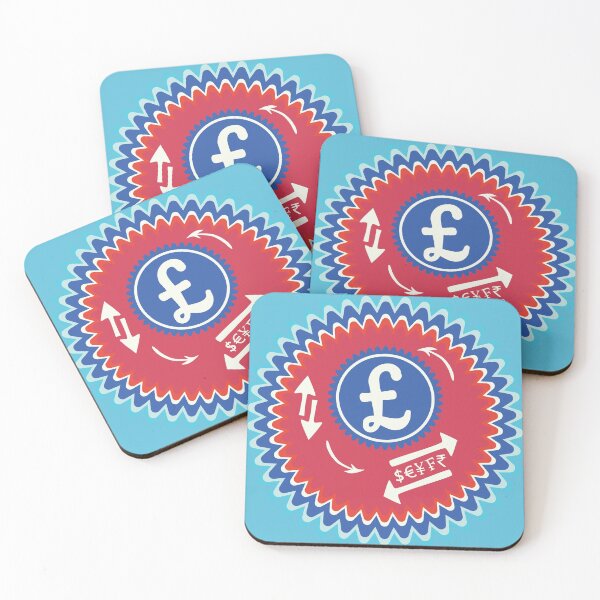 Item preview,  UK British Pound Money Crypto Finance Stock Market Icon Sign Foreign Exchange designed and sold by WizardsWorld.
