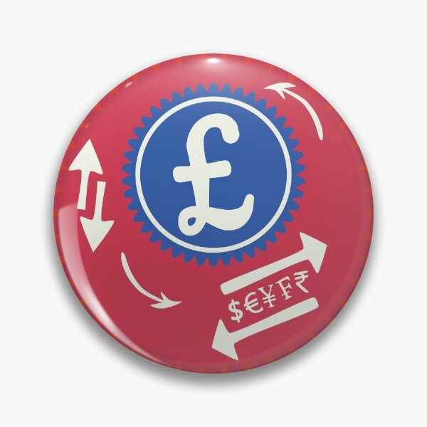 Item preview,  UK British Pound Money Crypto Finance Stock Market Icon Sign Foreign Exchange designed and sold by WizardsWorld.