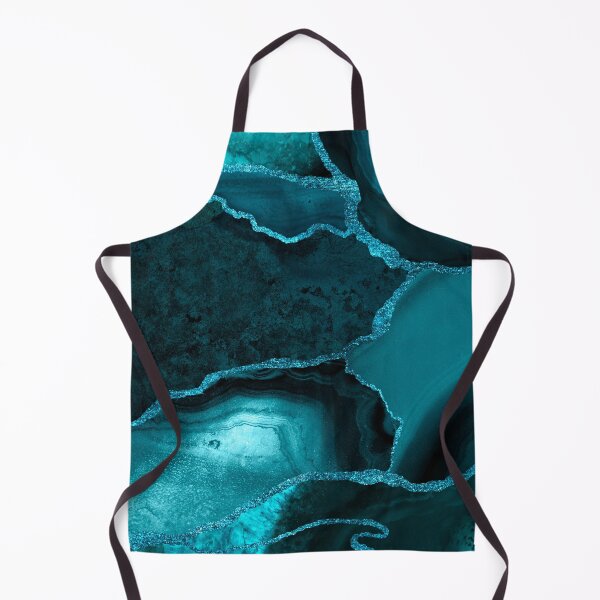 Item preview, Shades Of Teal, Aqua & Turquoise Geode Agate Slice designed and sold by Lucky-Town-Art.