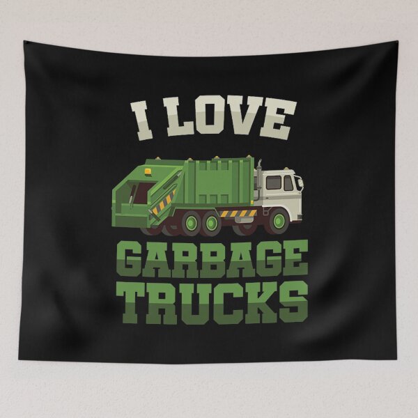 Item preview, I Love Garbage Trucks designed and sold by apathdigo.