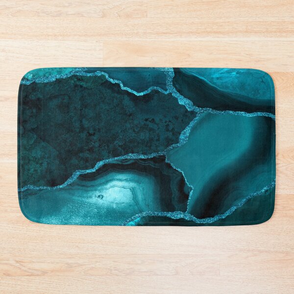 Item preview, Shades Of Teal, Aqua & Turquoise Geode Agate Slice designed and sold by Lucky-Town-Art.
