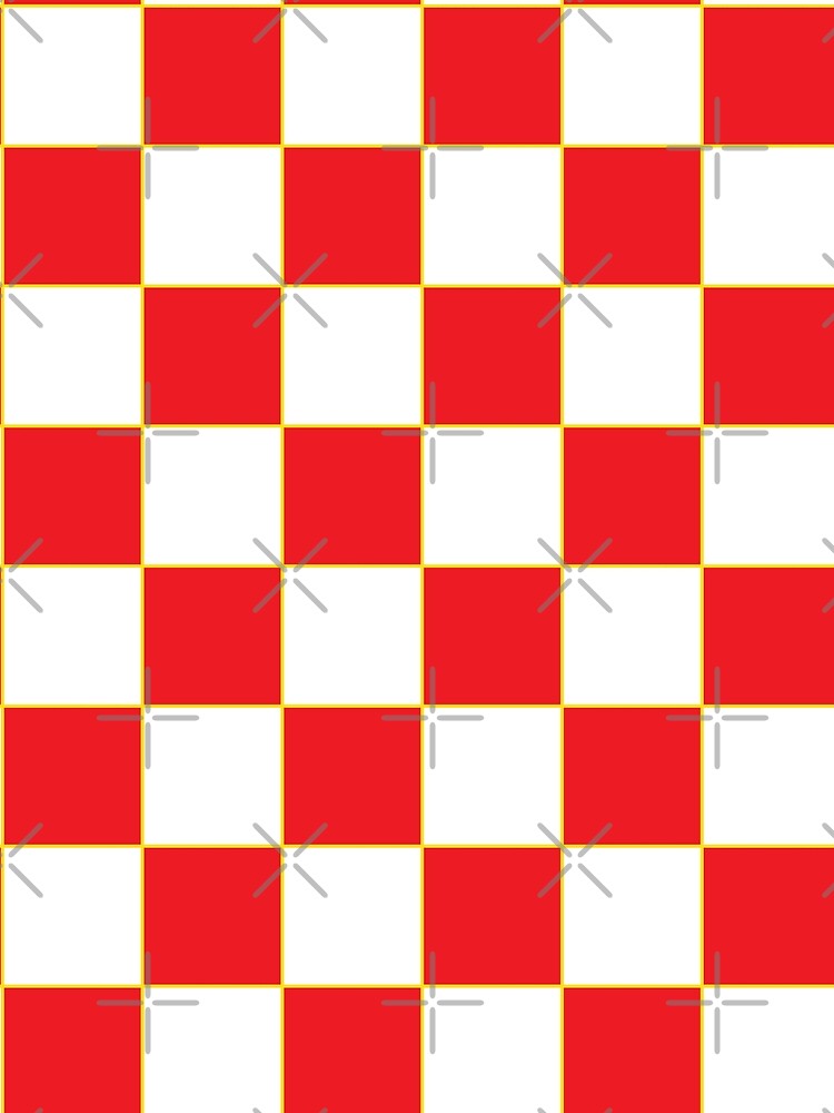 Croatian Checkerboard Pattern Hrvatski Grb Sahovnica Hrvatska Scarf for  Sale by dustydragicevic