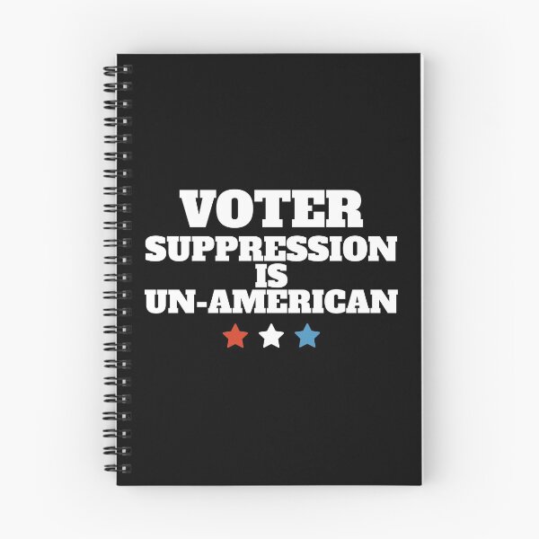 Item preview, Voter Suppression Is Un-American - Bigger White Text designed and sold by Chubuter.