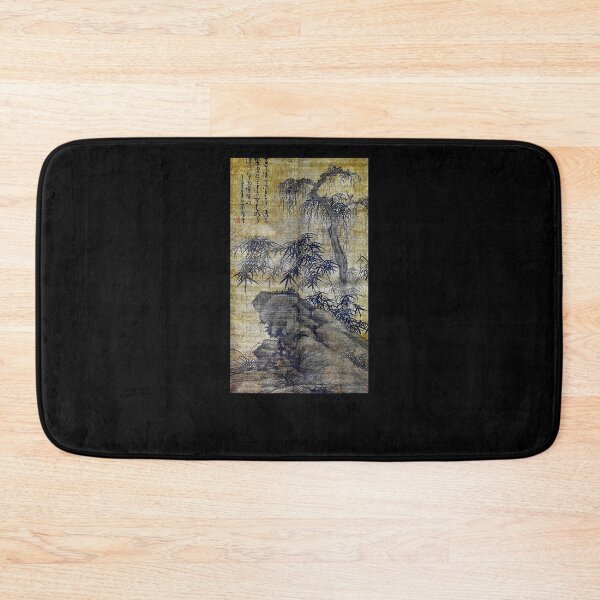 Item preview, Famous Vintage Art Bamboo Old Tree Rock Wu Zhen Stylish Gift  designed and sold by dominique235.