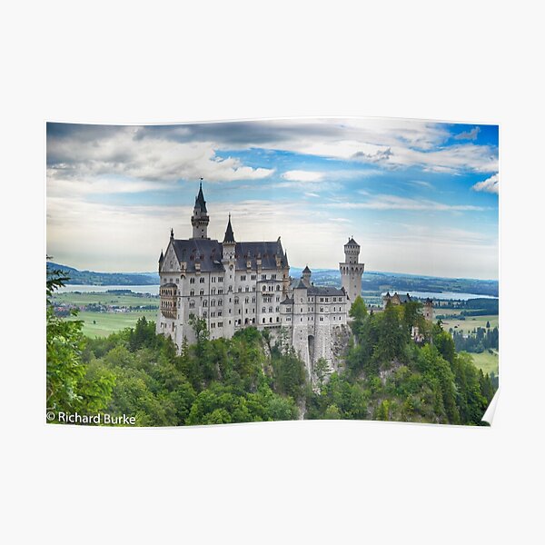 Neuschwanstein Castle Bavaria Poster