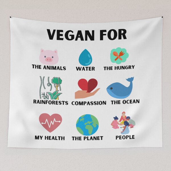 Item preview, Vegan for Everything designed and sold by earthlingtees.