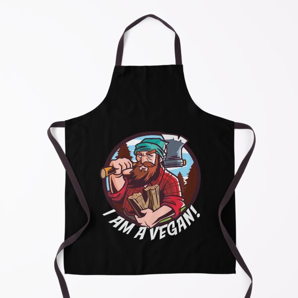 Item preview, Lumberjack Woodsman I am a Vegan Design designed and sold by FalkDania.
