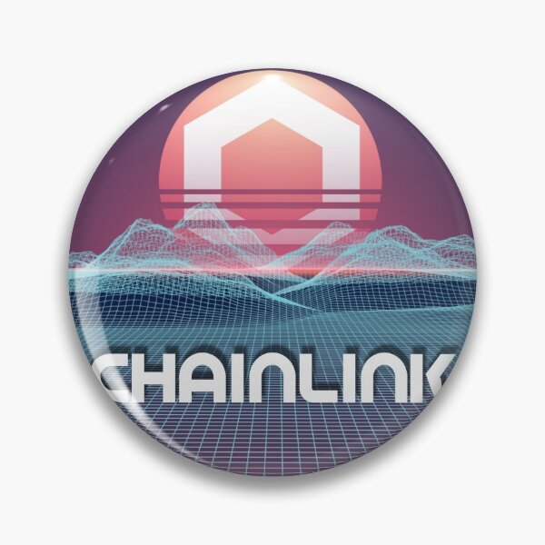 Item preview, Chainlink Space Sunset Digital Galaxy Crypto LINK Cryptocurrency designed and sold by Bitcoin-Fashion.