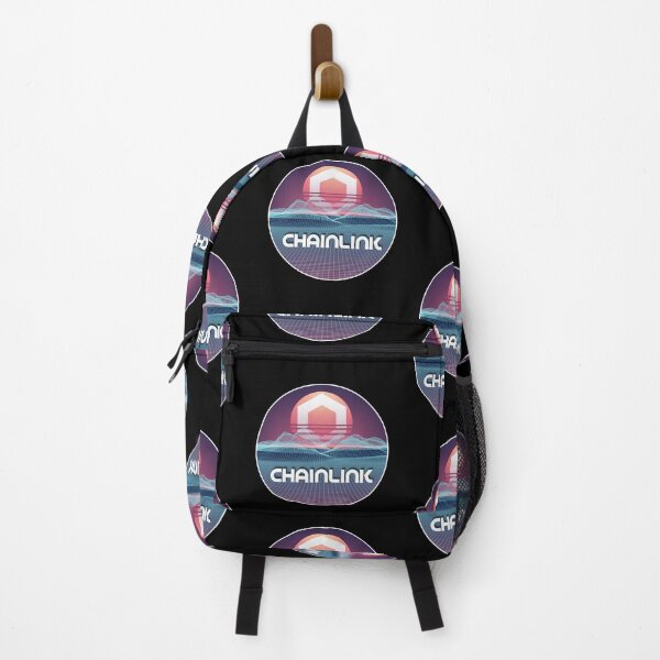 Item preview, Chainlink Space Sunset Digital Galaxy Crypto LINK Cryptocurrency designed and sold by Bitcoin-Fashion.