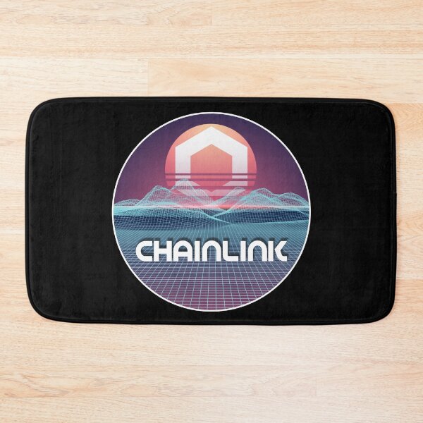 Item preview, Chainlink Space Sunset Digital Galaxy Crypto LINK Cryptocurrency designed and sold by Bitcoin-Fashion.