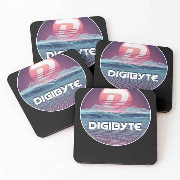Item preview, Digibyte Space Sunset Digital Galaxy Crypto DGB Cryptocurrency designed and sold by Bitcoin-Fashion.