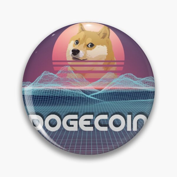 Item preview, Dogecoin Space Sunset Digital Galaxy Crypto DOGE Cryptocurrency designed and sold by Bitcoin-Fashion.