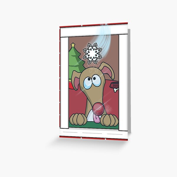 The First Flake Greeting Card