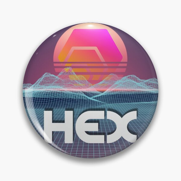 Item preview, HEX Space Sunset Digital Galaxy Crypto Stake Cryptocurrency designed and sold by Bitcoin-Fashion.