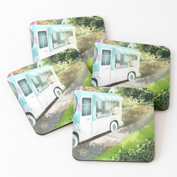 Item preview, Ice Cream Truck designed and sold by AnnaKat-Art.