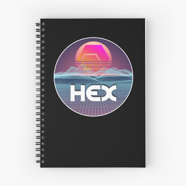 Item preview, HEX Space Sunset Digital Galaxy Crypto Stake Cryptocurrency designed and sold by Bitcoin-Fashion.