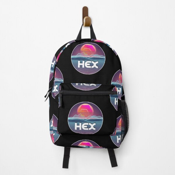 Item preview, HEX Space Sunset Digital Galaxy Crypto Stake Cryptocurrency designed and sold by Bitcoin-Fashion.