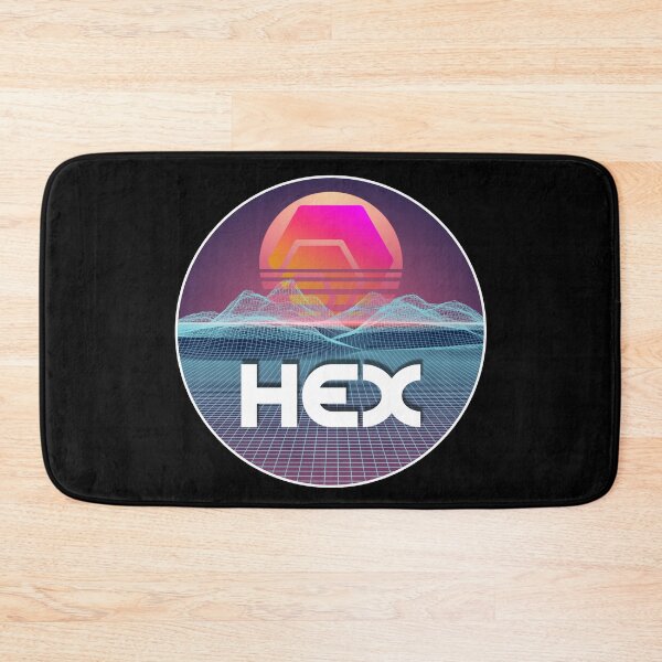 Item preview, HEX Space Sunset Digital Galaxy Crypto Stake Cryptocurrency designed and sold by Bitcoin-Fashion.