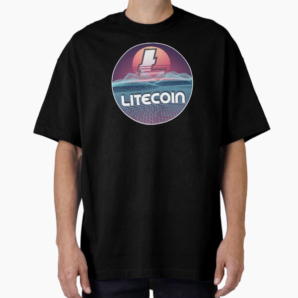 Artikel-Vorschau von Litecoin Space Sunset Digital Galaxy Krypto LTC Kryptowährung, designt und verkauft von Bitcoin-Fashion.