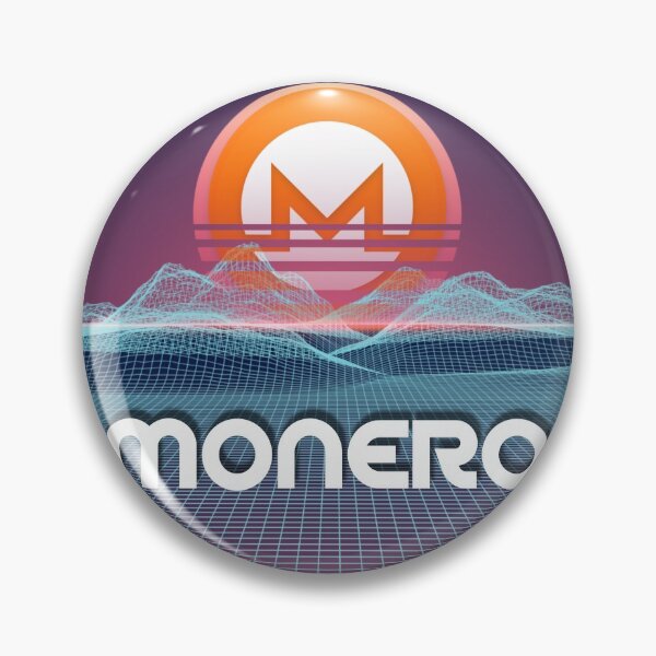 Item preview, Monero Space Sunset Digital Galaxy Crypto XMR Cryptocurrency designed and sold by Bitcoin-Fashion.