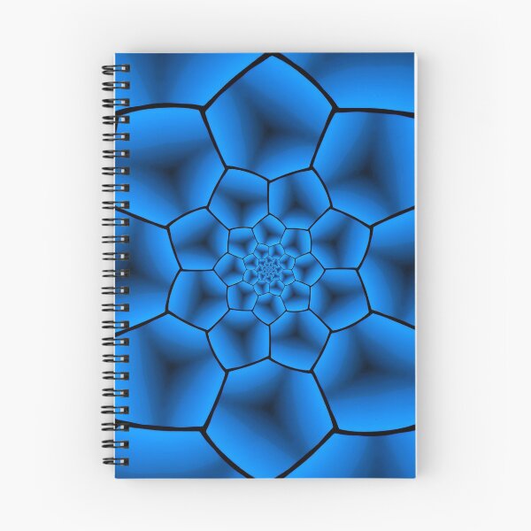 Item preview, Indigo Fractal Star designed and sold by Elisabeth Lucas.