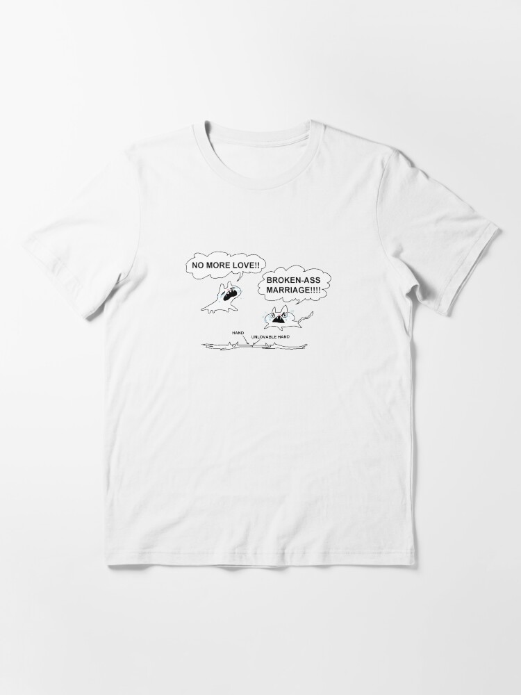 T-shirt essentiel ''chats de divorce' : autre vue