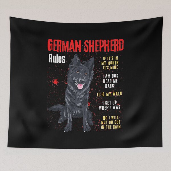 Item preview, German Shepherd owner's rule designed and sold by ReichBourne.
