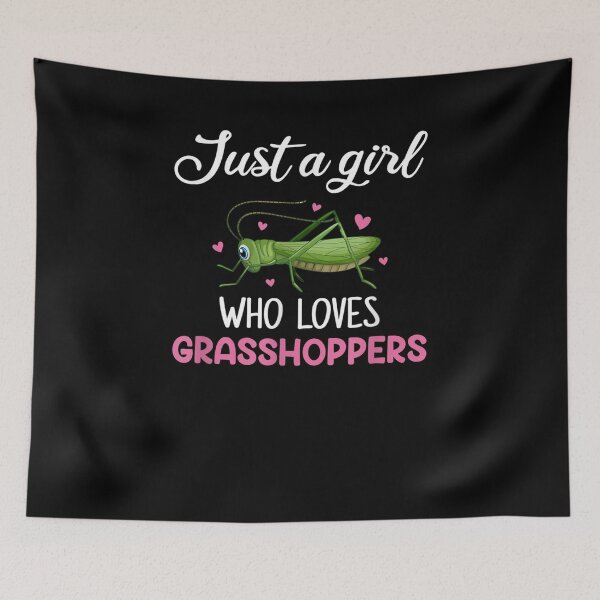 Item preview, Just A Girl Who Loves Grasshopper Insect Grasshopper Gift  designed and sold by dominique235.