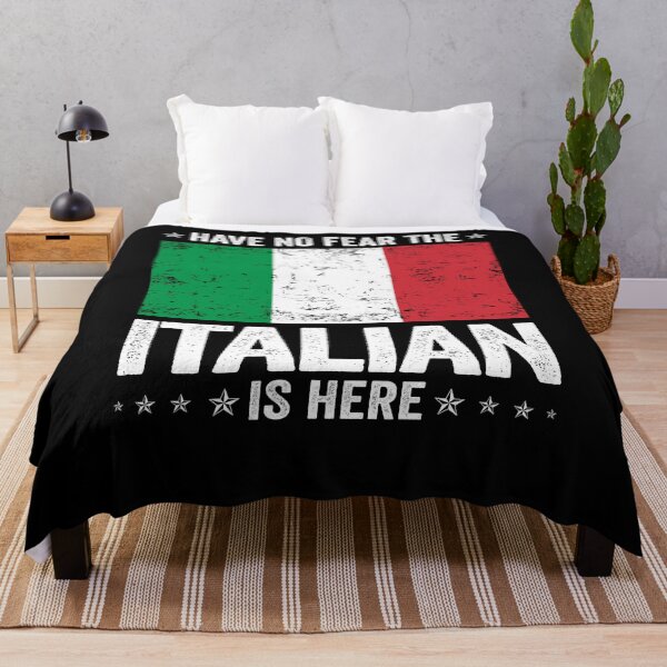 Item preview, Have No Fear The Italian Is Here  Italy Flag Design designed and sold by JJDzignsShop.