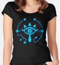 Sheikah Slate - Legend of Zelda - Breath of the Wild Women's Fitted Scoop T-Shirt