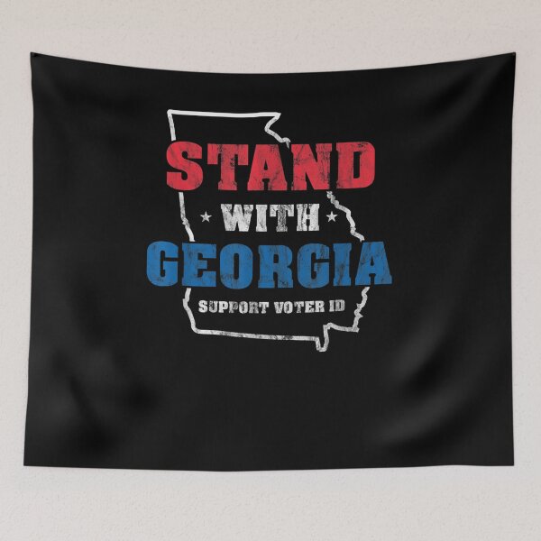 Item preview, Stand With Georgia For Americans Who Support Voter Id Gift  designed and sold by dominique235.