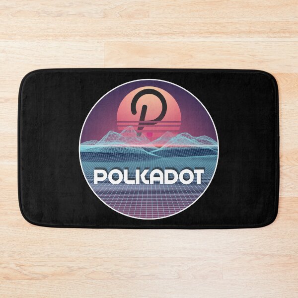 Item preview, Polkadot Space Sunset Digital Galaxy Crypto DOT Cryptocurrency designed and sold by Bitcoin-Fashion.