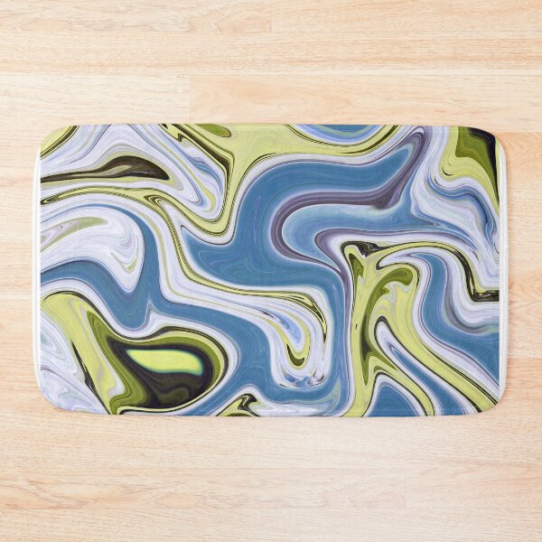 Item preview, Lime Green & Blue in Pastel designed and sold by Flydea.