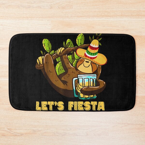 Item preview, Lets Fiesta Sloth Beer  designed and sold by Tucker0231.