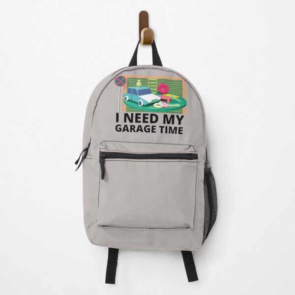 Item preview, I Need My Garage Time- Mechanic or Hobby gift Ideas- Black Text Version designed and sold by EvaWolf.