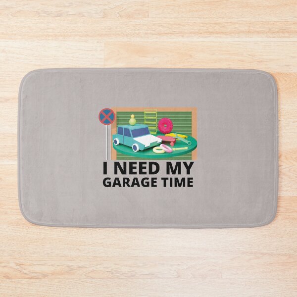 Item preview,  I Need My Garage Time- Mechanic or Hobby gift Ideas- Black Text Version designed and sold by EvaWolf.